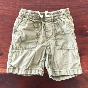 Military green Gap boys shorts
